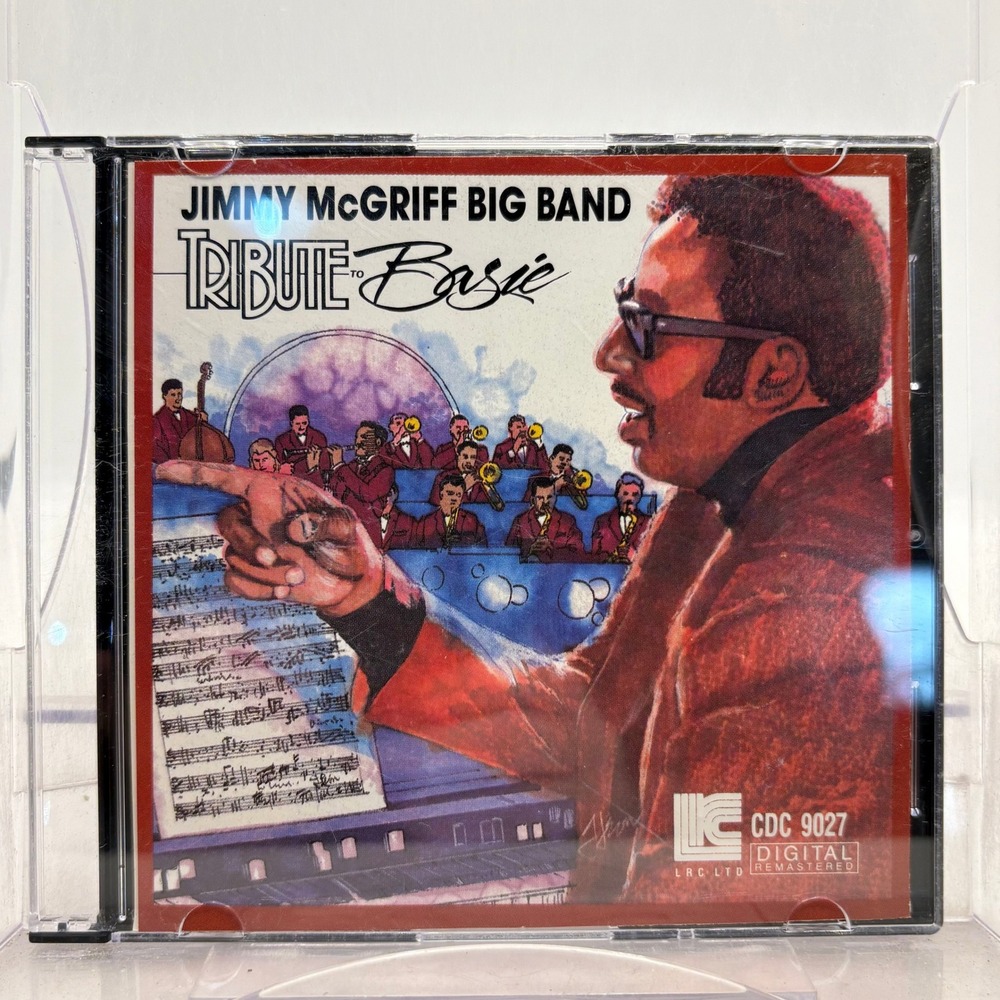Jimmy McGriff Big Band Tribute to Basie CD 1991 LRC Ltd CDC 9027 Jazz Blues